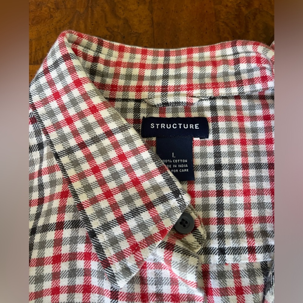 Structure button down - Picture 2 of 3